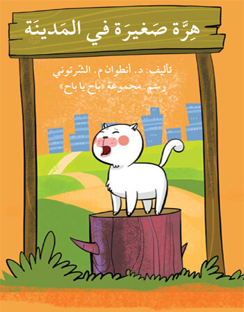 هرة صغيرة في المدينة