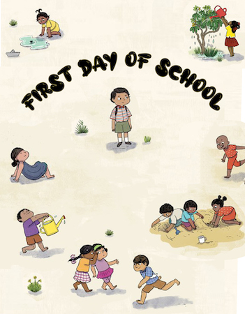 Ikru's First Day of School